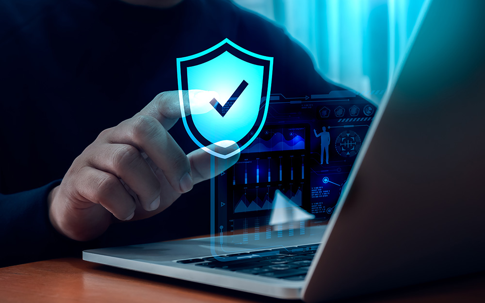 Cybersecure, worldwide internet network security technology, pri