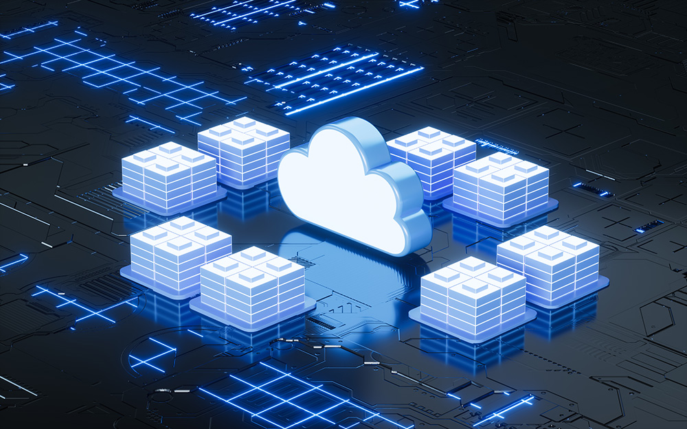 Cloud computing with data center on the circuit board, Cloud com